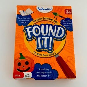 Found It Scavenger Hunt Board Game for Kids & Families NWT